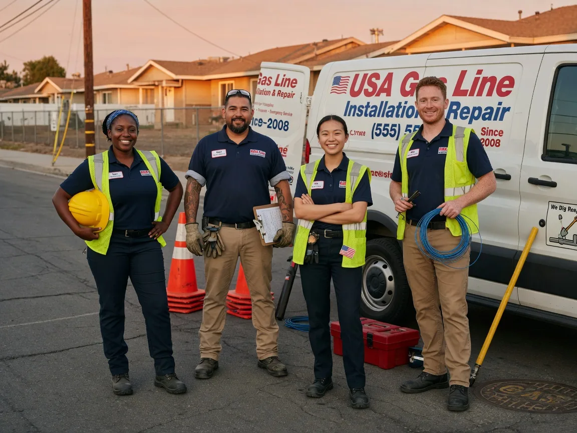 Gas Line Installation company in Leesport, PA